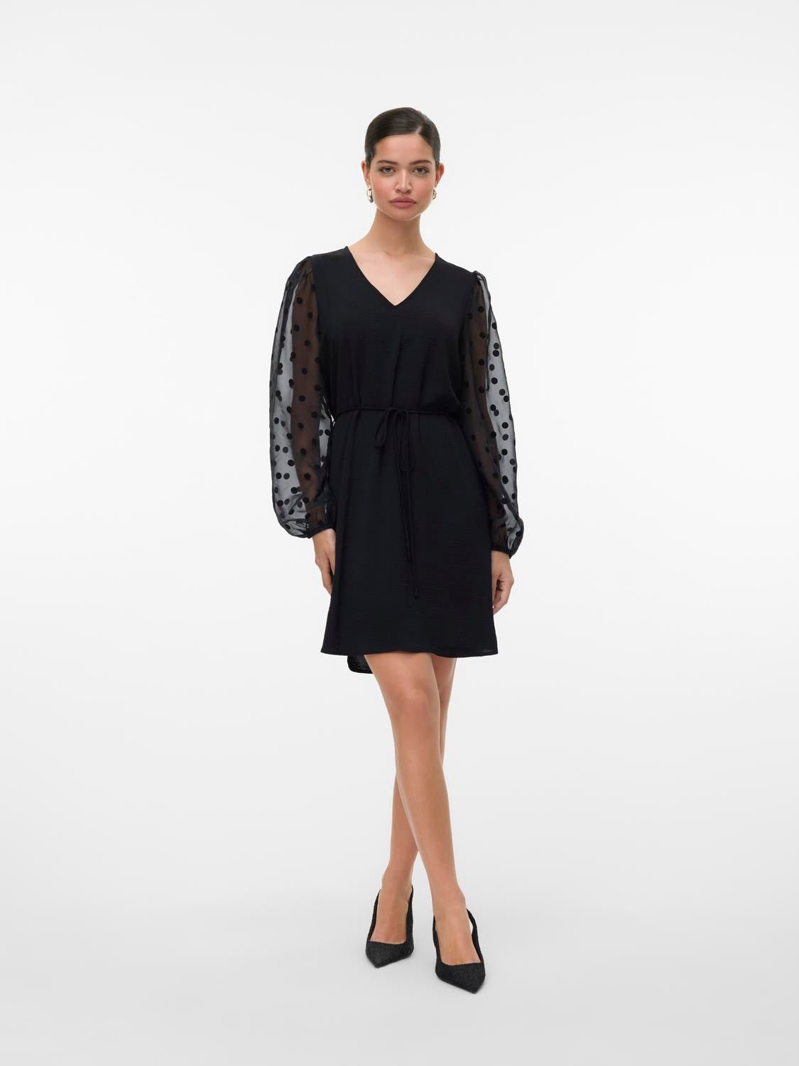 VMALVA Short Dress - Black - VERO MODA & VILA Bergvik